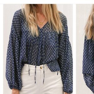 Daughters of India Rashmi Blouse Size Small